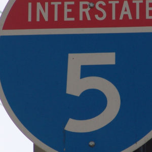 Route 5 sign