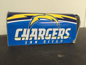 Chargers mailbox